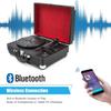 EHVYBDX Three Speeds Turntable Retro Record Player with Built-in Stereo Speakers,Supports USB,RCA Outputheadphone Jack Mp3,Mobile Phones Music Playback,Suitcase Design,Gifts for Women view 4
