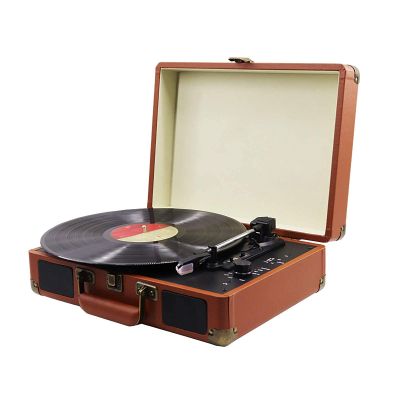 EHVYBDX Phonograph Record Player Vinyl Record Player Phonograph Bl Speaker Luggage Player Vinyl Record Player Vintage Gramophone