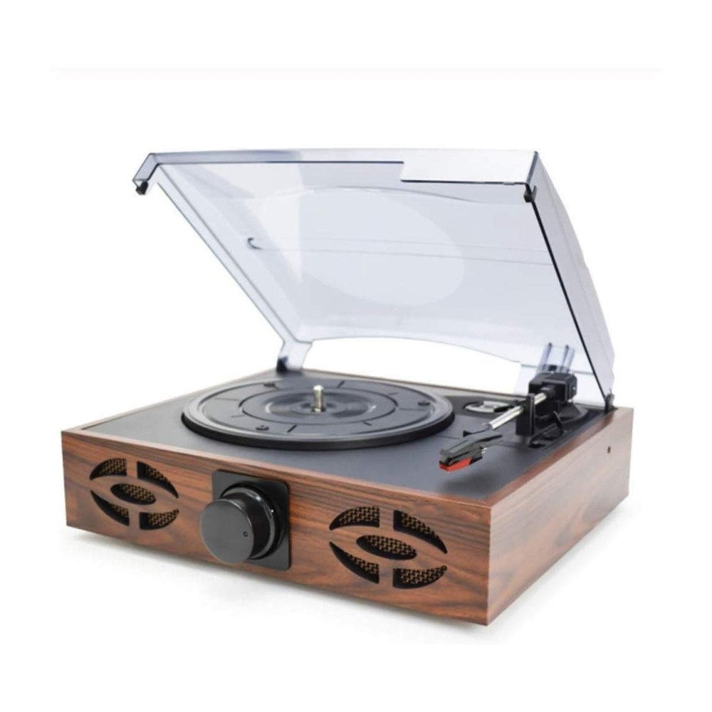 EHVYBDX Record Players, Music Box Record Player Turntable Wireless Portable LP Phonograph with Built in Stereo Speakers
