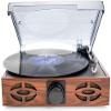 EHVYBDX Record Player Vinyl Turntable Retro Gramophone with 2 Built in Stereo Speaker 3-Speed 33/45/78 USB Headphone Jack/Aux Input/RCA-A. Recorder view 1