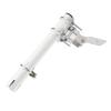 Aramox Satellite Antenna Bracket, Alloy Steel Satellite Antenna Mounting Kit with Adjustable Tilt for Starlink V2 Wall and Roof Use view 1