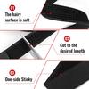 1" x64ft Hook and Loop Straps with Metal Buckles, Molle Cable Straps, Adjustable Fastening Cinch Strap, Reusable Nylon Securing Cord Ties, 1 inch Wide, Black with 70 Buckles view 4