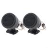 AugustknowU Pair of 500W Dome Tweeter Speakers with Built-in Crossover for 12V Car Audio Systems, Compact Black Loudspeakers for Enhanced Stereo Sound Quality view 1