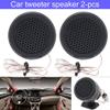 AugustknowU Pair of 500W Dome Tweeter Speakers with Built-in Crossover for 12V Car Audio Systems, Compact Black Loudspeakers for Enhanced Stereo Sound Quality view 3