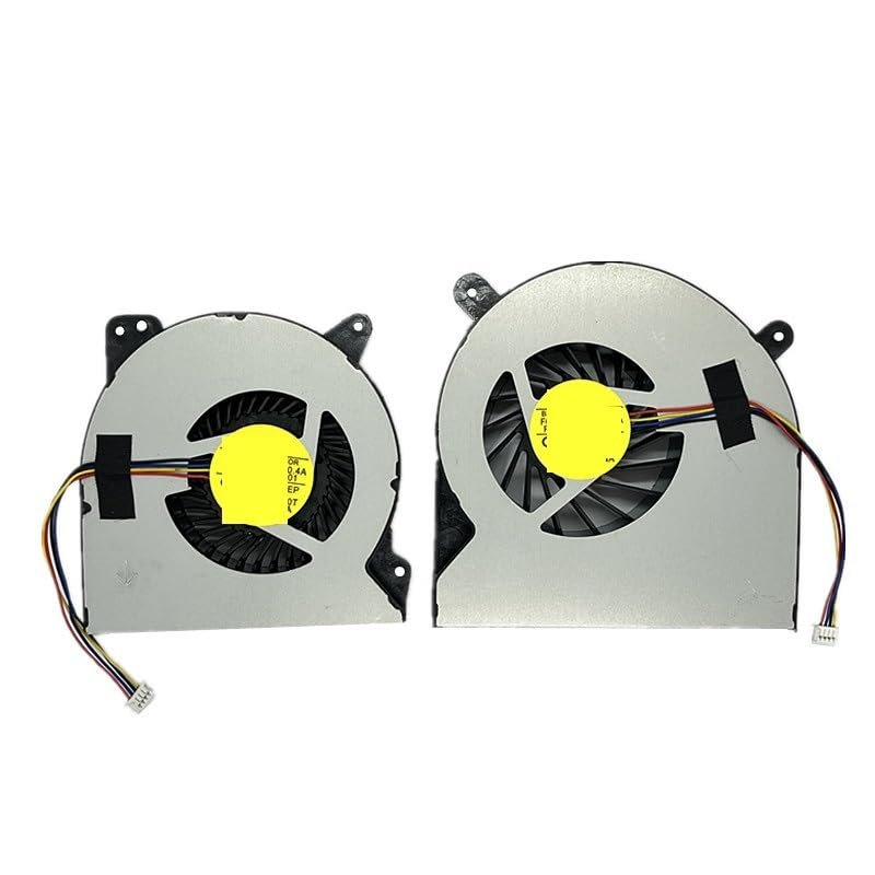 12V CPU GPU Cooler Fan for Asus for ROG G750 G750JH G750JM G750JZ G750V G750JS G750JW ET2321 V230IC Radiator Thickness 14mm(G750 Thin 12V Pair)