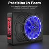 800W Car Subwoofer, 10 Slim Under Seat Subwoofer, Hideaway Subwoofer with Complete Mounting Wire Kit, Car Truck Audio Car Subwoofer with Built-in Amplifier, Powerful Bass & Blue LED Ambient Light view 2