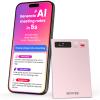 AI Voice Recorder, NEWYES Ailog Smart Digital Audio Recorder Meeting Card, Transcribe & Summarize, Translation, 64GB for Meetings, Conference, Business, Calls, HR Women Secretary(Rose Gold) view 1