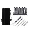 126 - in - 1 Magnetic Screwdriver Set for PC Repair Kit, Small Electronics, Manual Driver Kit, Black - Strong Magnetic Bits, Portable for Phone, Camera, Watch Repai view 1