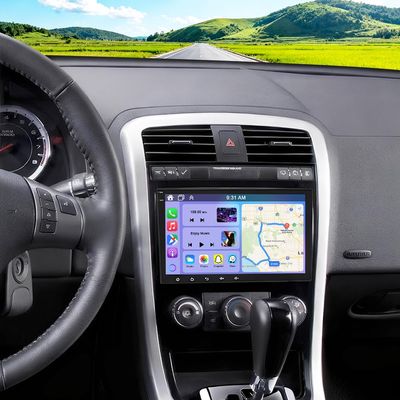 2G+64G Car Stereo for Pontiac Torrent 2007-2009 with Wireless CarPlay and Android Auto, 8" HD Touchscreen Android 14 Double Din Car Radio Receiver Support Bluetooth GPS WiFi FM RDS SWC Backup Camera