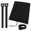 128Pcs 6in Cable Ties, Adjustable Cable Straps Wire Organizer Cord Wrap, Hook and Loop Cable Management view 1