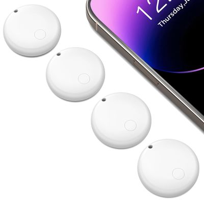 Air Tag for Android Air Tags-4 Pack AndroidNOT for iOS Bluetooth Tracker for Android Smart Tracking Tag for Google Find Hub Device App. Finder for Suitcase, Backpack, Purse,Keys, Luggage,etc