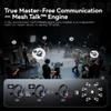 SYNCO XTALK Master 4 Users Wireless Intercom Headset System,A/B Team Selected Full Duplex Intercom Communication Headset App ENC 2.0 Noise Reduction Program Real-time Monitoring 500m/1640ft Range view 3