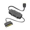 ACGTUY ARGB Controller 5V 3 Pin to S-A1T-A Power Supply Adapter Cable RGB SYNC Control for PC Fan Cooling Fan Light Strip(Black) view 1