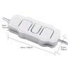 ACGTUY ARGB Controller 5V 3 Pin to S-A1T-A Power Supply Adapter Cable RGB SYNC Control for PC Fan Cooling Fan Light Strip(Black) view 2