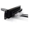 8-port 1U empty patch panel suitable for standard Keystone rack mounting(Cat.6A 8port Panel) view 4