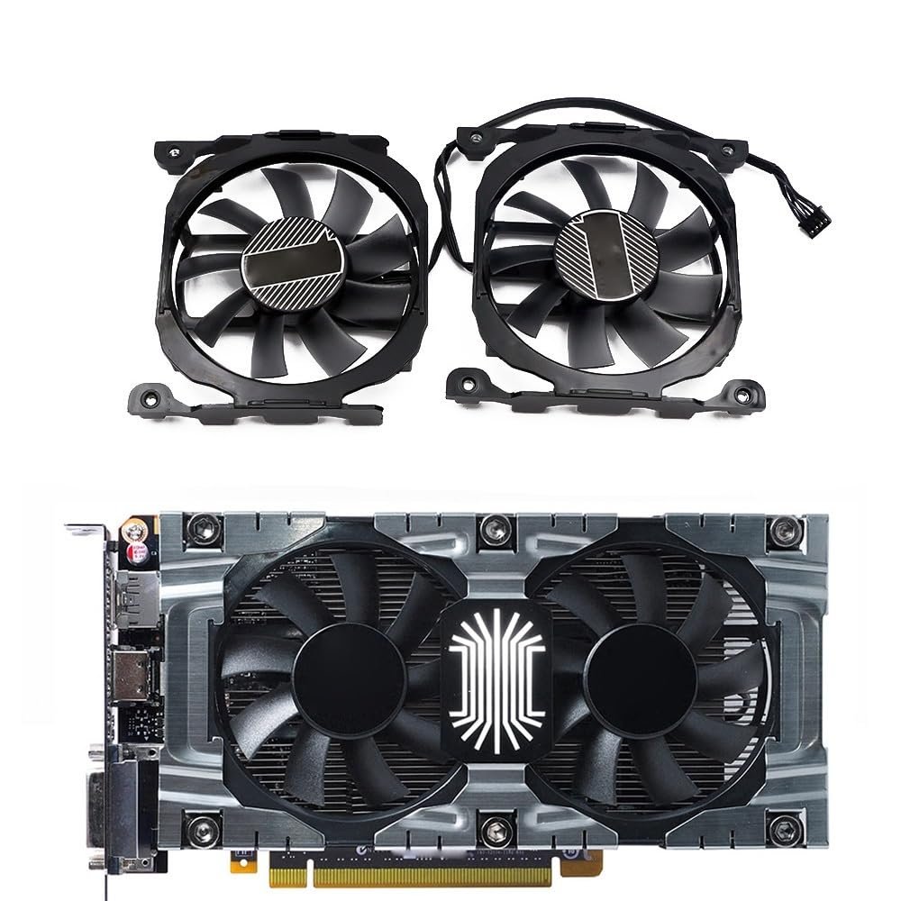 12V 0.28A CF-12815S GTX660 GTX760 for INNO3D for GEFORCE GTX 650TI 660Ti 670 660 X2 Graphics Card Cooler Cooling Fan