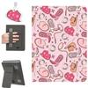 CozyNestCY Stylish West Cowgirl Stand Case For 7"Kindle Paperwhite 12Th 2024 & Kindle Colorsoft With Dust Plug Cute Pink Bow Boot Leather Cover Auto Sleep/Wake & Hand Strap Lovely Kickstand Slim Case view 1