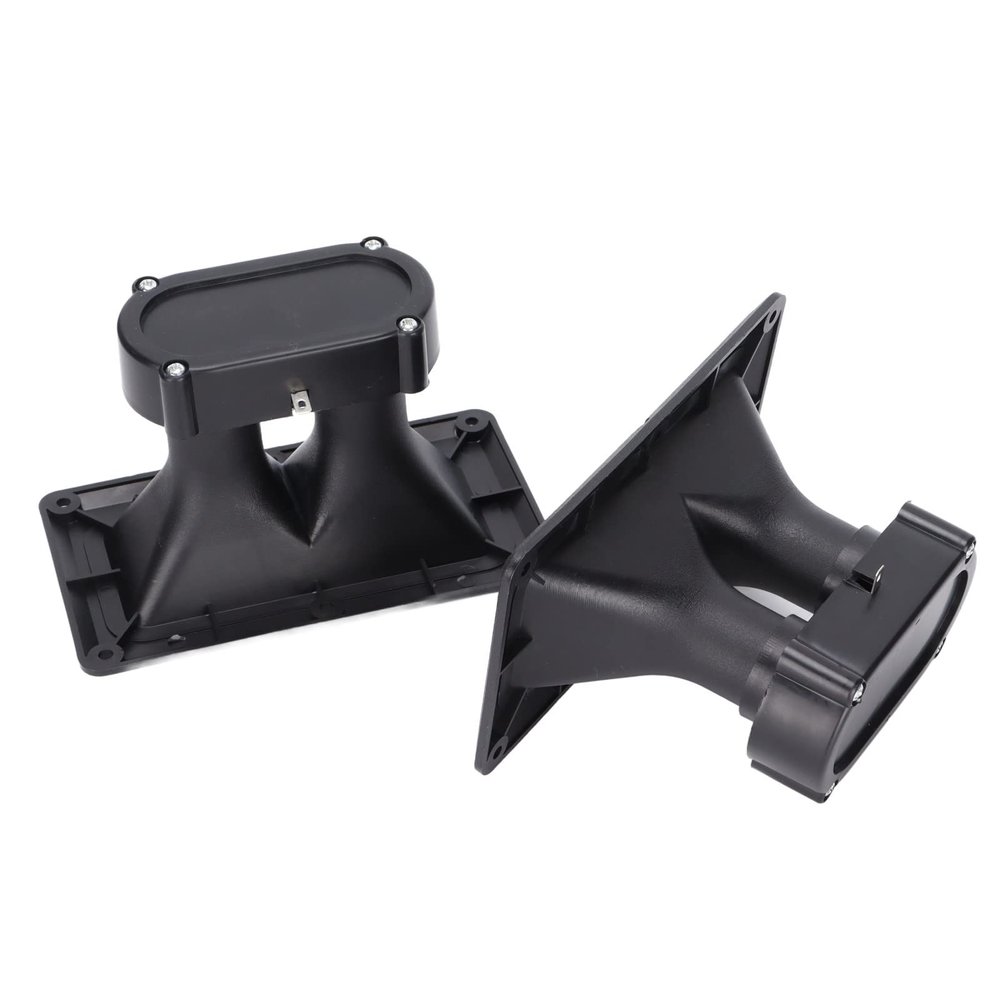 Aramox Horn Tweeter Piezoelectric Speaker, Ceramic Material, 150W Peak Power, 3-20KHz Frequency Range, Ideal for Car Audio Systems and DJs