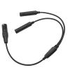 Aramox Aviation Headset Adapter, ABS Metal Construction GA to XLR with Plug and Play Design for Pilots and Aviation Professionals view 3