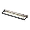 24-port uninstallable modular blank patch panel 19-inch 1U rack mount view 4