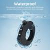 Cell Phone Bluetooth 5.3 Remote Controller for Motorcycle Bicycle Handlebar, Selfie Music Control Start Switch view 4