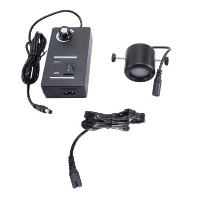 THYXGS Microscope LED Oblique Illumination Light Source, Oblique Light Source, Adjustable Angle & Brightness, White Light 3000K-6000K, Max Illumination 240 LUX