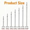 ERRULAN Security Camera Poles for Outside, Aluminum Alloy Surveillance Camera Pole Post, Universal CCTV Pole Mount Bracket for Backyard Walkway Industrial Commercial(40-80cm/15.7-31.5in) view 2