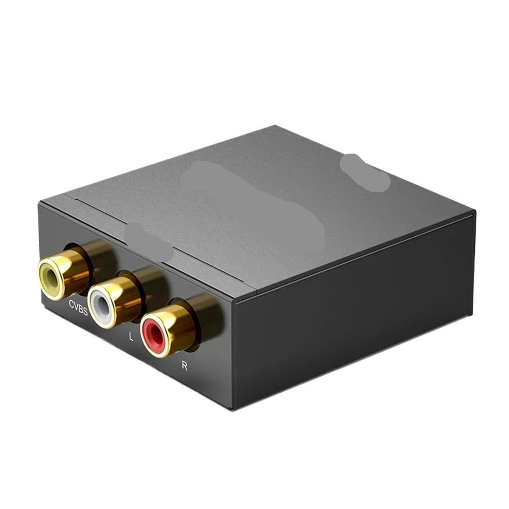 AV To HDMI Converter To RCA Video Adapter With Mini USB Power Cable For TV Box Projector Game Console To(HDMI to AV Converter)