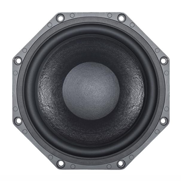 B&C Speakers 8BG51 8-inch LF Drivers Woofer Cone WP Waterproof Front Side 2-inch Ventilated Copper Voice Coil Gap 250 Wrms 500 Watt Peak Pro Audio Speaker 8 Ohm