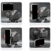 Camera L Bracket with Cold Shoe Mount & NATO Rail 38mm Arca Quick Release Plate for DSLR Mirrorless Cameras 4.02x1.50x4.02inch view 4