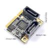 Vdaxvme Desktop Small PCIE To 2 Port SATA3.0 Adapter Card 6Gbps ASM1061 Chip Desktop Data Transmission Converter For PC PCIe Expansion view 3