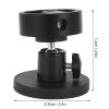 Zunate Magnetic Mount for Mini Dish Adjustable Angle Aluminum Alloy Base with Strong Magnetic Attachment, Portable Tripod Adapter for Car Roof & Outdoor Installation view 4