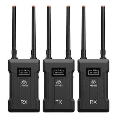 Atomos TX-RX 4K/HD Wireless Video Monitoring Transmitter and Receiver Set Bundle RX 4K/HD Receiver Only (2 Items)