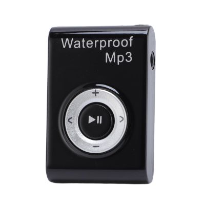 Zopsc Water Proof MP3 Player, IPX8 Swimming Music Player with 8GB Storage, Hi Fi Lossless Sound, 10ft Depth Resistance, Clip On Design for Running Diving Surfing (Black)