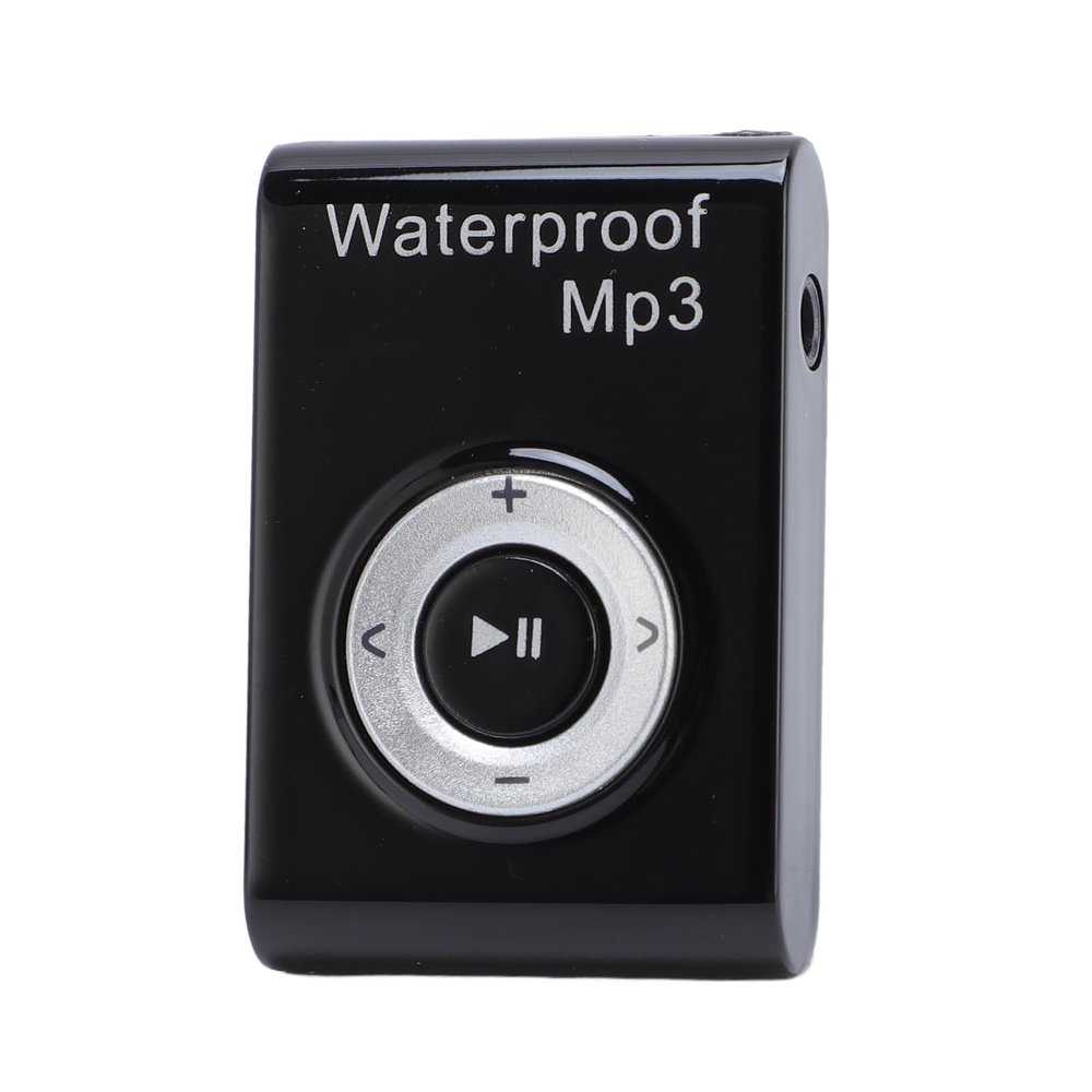 Zopsc Water Proof MP3 Player, IPX8 Swimming Music Player with 8GB Storage, Hi Fi Lossless Sound, 10ft Depth Resistance, Clip On Design for Running Diving Surfing (Black)