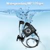 Zopsc Water Proof MP3 Player, IPX8 Swimming Music Player with 8GB Storage, Hi Fi Lossless Sound, 10ft Depth Resistance, Clip On Design for Running Diving Surfing (Black) view 4