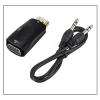 Decours 1080P PC Computer HDTV to VGA Video Converter Female Adapter for Laptop Box Monitor Projector HDTV to Converter view 3
