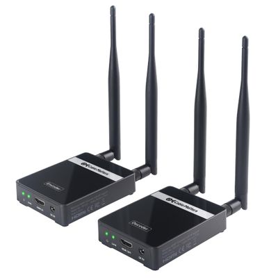 Cable Matters Wireless HDMI Extender 330ft with IR Pass-Through, HDMI Transmitter and Receiver Supports Full HD 1080p@60Hz