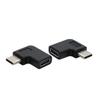 Decours Type C Male to Female Converter USB- Adapter 90 Degree L Shape 3.1 2Pcs Converter to view 4