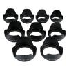 10 Pieces Camera Lens Hood 40.5/49/52/55/58/62/67/72/77/82mm Thread Mount for Canon for Nikon Excellent(62mm) view 1