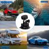 Pongnas Rectangular Satellite Suction Cup Mount Mini Dish Holder Adjustable Angle Clamp No Drilling Required for RV Yacht Roof Rack with Strong Suction for Glossy Surfaces view 2