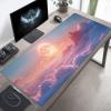 Mouse Pad Sky Gaming Mouse Pad Blue Computer Desk Mat Keyboard Mat with Stitched Edges Waterproof Anti-Slip Rubber Base Smooth Surface PC for Home Office Accessories, Gifts 48 x 24 in PjY6298 S-3 view 1