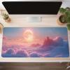 Mouse Pad Sky Gaming Mouse Pad Blue Computer Desk Mat Keyboard Mat with Stitched Edges Waterproof Anti-Slip Rubber Base Smooth Surface PC for Home Office Accessories, Gifts 48 x 24 in PjY6298 S-3 view 2