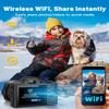 8K Digital Cameras for Photography, 88MP WiFi Vlogging Camera for YouTube Autofocus with 3.2" Touch Screen,Dual Camera,Flash,16X Zoom Portable Travel Cameras Anti Shake with 64GB Card, 2 Batteries view 3