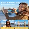 8K Digital Cameras for Photography, 88MP WiFi Vlogging Camera for YouTube Autofocus with 3.2" Touch Screen,Dual Camera,Flash,16X Zoom Portable Travel Cameras Anti Shake with 64GB Card, 2 Batteries view 4