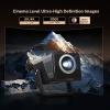 [4K Support/2000 ANSI/AI Visual Calibration] X7 Native 1080P Smart Projector with Android 14 OS,Compatible with Netflix YouTube,AI Auto Focus&Keystone,WiFi,Bluetooth,200" Display Black&Slate Gray view 3