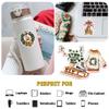 12 Pcs Cozy Christmas Stickers, Rustic Holiday Aesthetic Decals with Sweater, Tree, Gifts, Wreath, Neutral Christmas Stickers for Laptop, Bottle, Notebook, Scrapbook, Holiday Gift Wrapping 6 Inches view 3