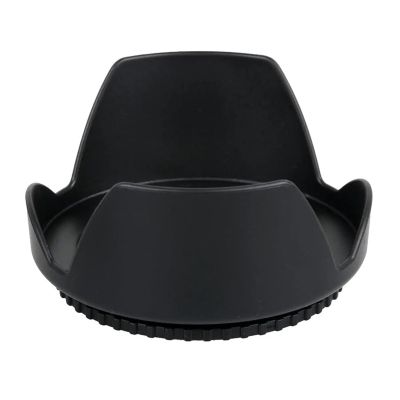 40.5mm 49mm 52mm 55mm 58mm 62mm 67mm 72mm 77mm 82mm Lens Hood Screw Mount for Canon for Nikon Excellent(55mm)