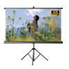 6072" 84" Tripod Projection Screen 16:9 Portable, Height Adjustable, for Home Cinema, Office Presentations, and Outdoor Events(72in(16:9)) view 1