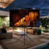 6072" 84" Tripod Projection Screen 16:9 Portable, Height Adjustable, for Home Cinema, Office Presentations, and Outdoor Events(72in(16:9)) view 2